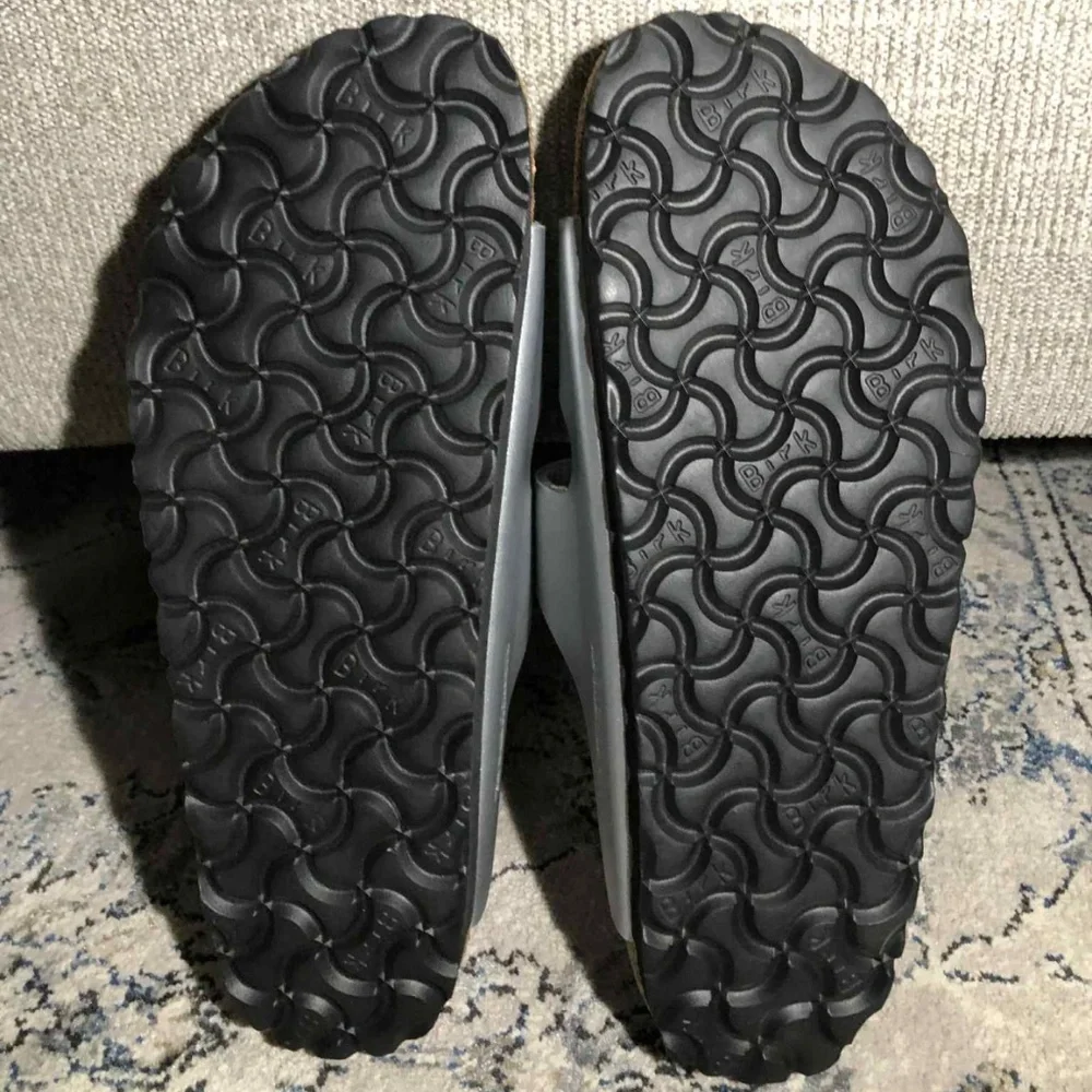 Birkenstock Arizona Silver Birko Flor